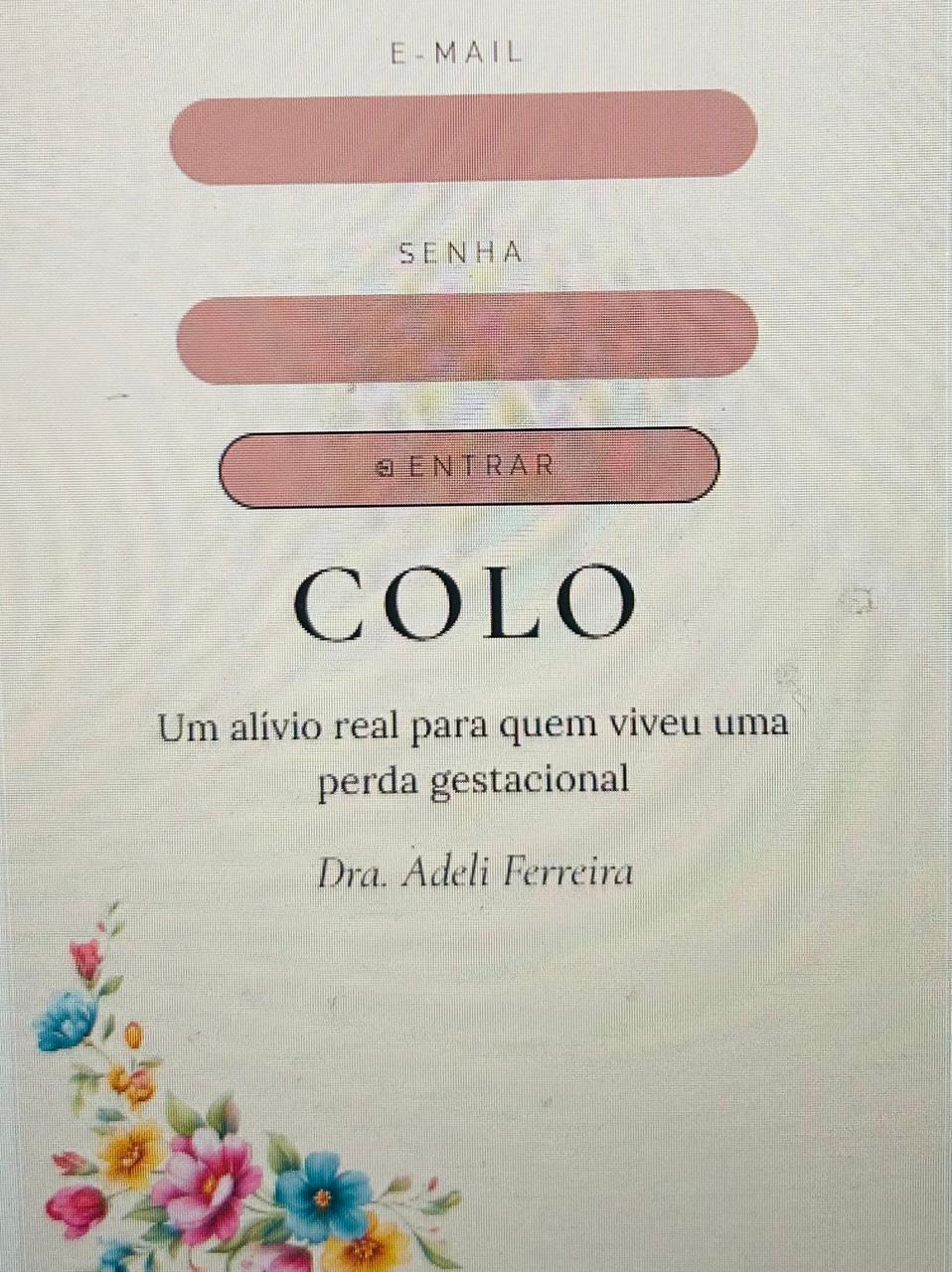 Tela do Diário de Travessia digital do COLO no celular